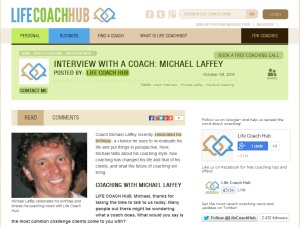 Life Coach Hub Michael Laffey Life Coach